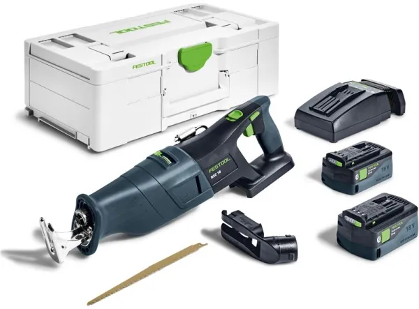 Festool Batteridriven sticksåg RSC 18 5,0 EB-Plus