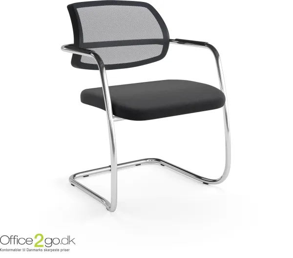 Gama stol - nät rygg - Cantilever ram